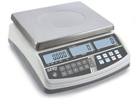KERN Zählwaage - Preisgünstiges Profimodell, Präzision bis 0,1 g, 6 kg Wägebereich