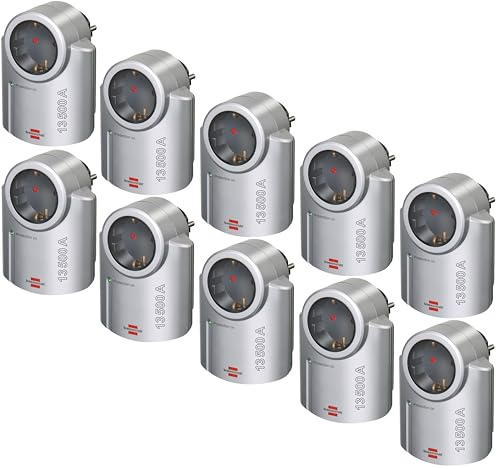 Set: 10 Unidades: Primera-Line Adaptador Protegido contra subidas de tensión 13.500A
