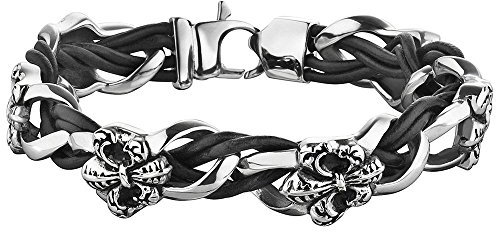 Police Herren-Kettenarmband Edelstahl PJ.25690BLB/01-S