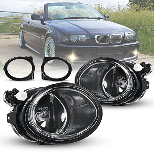 faros antiniebla para 3er(HB/SDN/WGN) (E46) 09/2001-07/2005 für M-Tech Stoßstange/BMW 3er(CPE/CONV) 09/2001-12/2007 für M-tech Stoßfänger Ein Paar (Lentille claire)