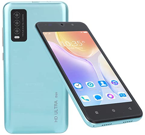 Y30S Unlocked Android Cell Phone,Dual SIM Smartphone,5.0 HD Full Screen,Slim Mobile Phone for Android 6,2GB RAM 32GB ROM,2MP+5MP Front and Rear Camera,Face Recognition(Green)