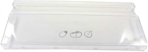 FIGEVIDA Frontalino Maniglia per Cassetto Verdura Frigorifero per Candy 49035136 454x185x30 (mm), per Modelli: Ckbbs