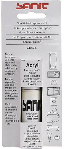 Sanit Lackreparaturstift edelweiß
