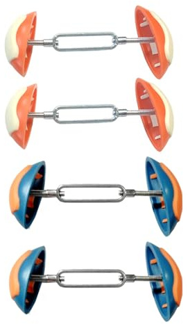 SEPWGUMD Tendiscarpe - 2 Paio di Allarga Scarpe, Accessorio per Allargare Scarpe da Donna e Uomo, Tenditori per Scarpe Regolabili, Adatto per Scarpe in Pelle, Stivali, Scarpe da Ginnastica