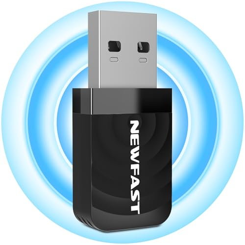 NEWFAST Adaptador WiFi USB para PC 1300MBPS