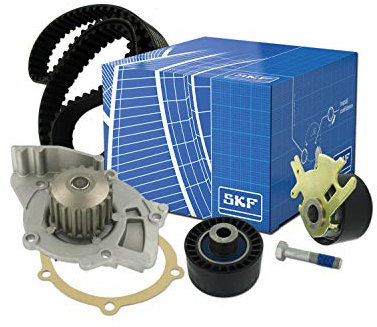 SKF VKMC 03257 Wasserpumpe + Zahnriemensatz, Black
