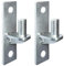 WANLIAN Wall Mount 2 Pack Wood Fence Link Gate Hinge - 5/8 Hinge Pin Diameter - SUS304 Outdoor Post Chain Galvanized