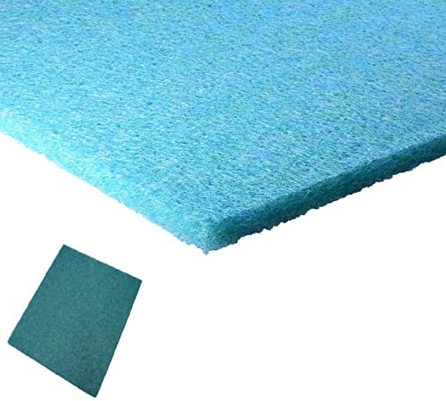 Tapis filtrant japonais 120 x 100 x 3,8 cm et une surface de 300 m²/m3 - Matériau filtrant pour filtre de bassin, filtre à gravité et filtre à ruissellement