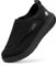 FitVille Chaussures Larges pour Hommes Chaussons Souples Chaussures de Marche Ajustables Scratch, Idéaux pour Pieds Sensibles Noir 43 EU XX-Large