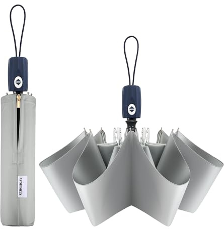 RXHOSIGAY Sun Umbrella Blocking UV Protection Compact Auto Folding Parasol
