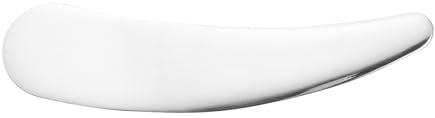 RORPOIR Cuillère à Crème Visage Outil Portable et Pratique en Acier Inoxydable Argentée pour Prélever et Appliquer en Déplacement pour Maquillage