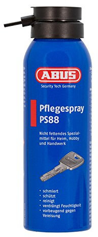 ABUS PS 88 125 ? Spray lubrifiant protection anti-humidité sans graisse 125 ml