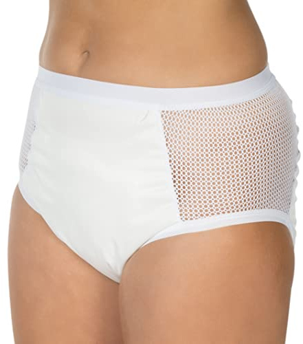 Suprima PU Inkontinenz Slip Schlupfform Art. 1-215-000 (unisex) - Gr. 40 - weiss