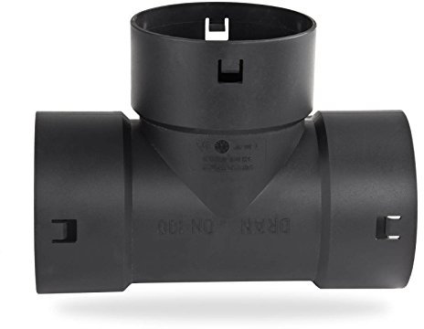 Stabilo Sanitaer Raccord en T, diamètre nominal de 100 mm, pour tube et tuyau de drainage