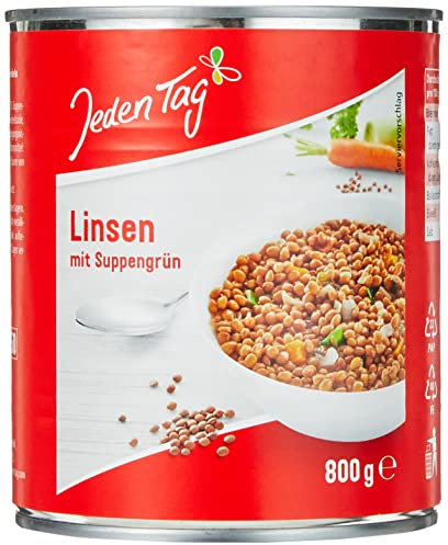 Jeden Tag Linsen mit Suppengrün, 800 g