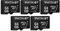 Patriot Memory Tarjeta de Memoria Flash MicroSD de la Serie LX de 64GB - PSF64GMDC10 - Paquete de 5 Piezas