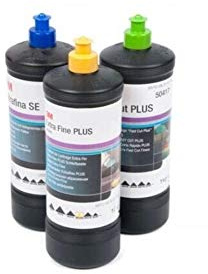 Kit de 3 pastas de abrasivo 3M Perfect-IT de pulido 51815+80349+50383 1 L x 3