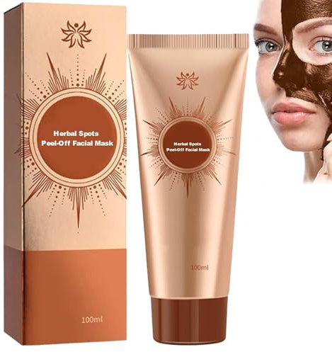 FCYADDQ Peel-Off-Maske, Herbal Spots Peel-Off-Gesichtsmaske, Anti-Falten- und Anti-Aging-Abreißmaske, Tiefenpflege und Porenverengung, für alle Hauttypen