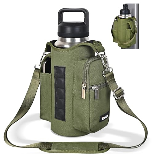 iColor Bolsa Magnética para Botella de Agua con Compartimentos para Teléfono Móvil, Soporte para Botellas de Deporte y Gimnasio