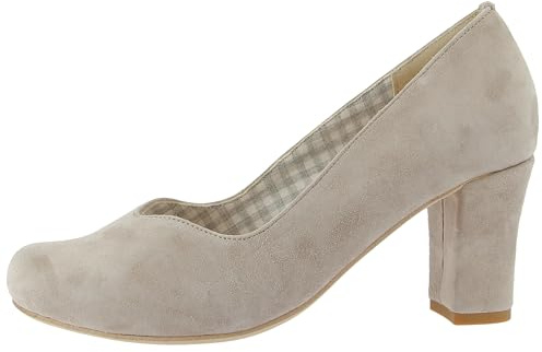 Hirschkogel Women's Costume Court Shoes, stone, 7 Women