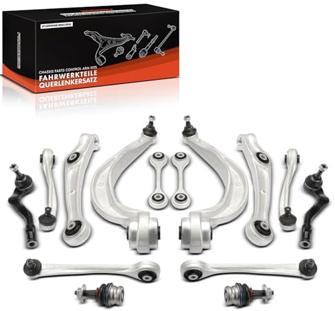 Frankberg 14x Kit de Bras de Suspension Avant Gauche Droite Compatible avec A4 Avant 8K5 Q5 8RB A4 8K2 A5 8T3 A5 Sportback 8TA Remplacer# 8K0407510A