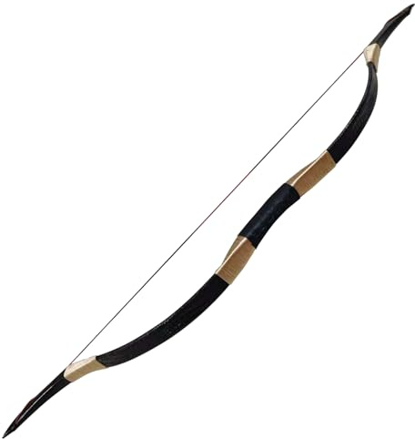 Traditional Bow 49 Handmade Practice Wooden Mongolian Beginner Recurve Bow (30LBS-A)