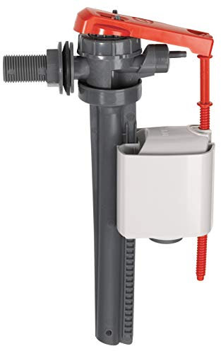 Wirquin 16300101 1/2-Inch 15 mm Plastic Side Jollyfill Entry Inlet Float Valve - Multi-Colour