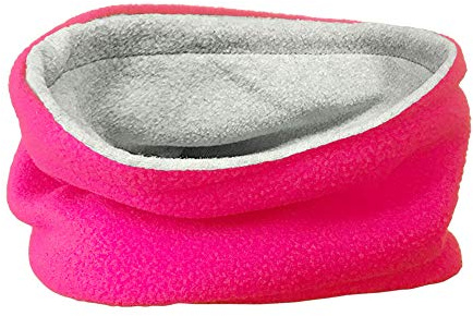 TOSKATOK® Barn pojkar flickor varm vinter vändbar mjuk fleece halsvärmare halsduk