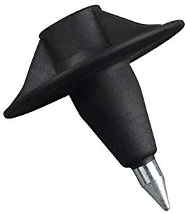 Gastrock Tellerspitze für Sitzstöcke mit 20 mm Stockdurchmesser