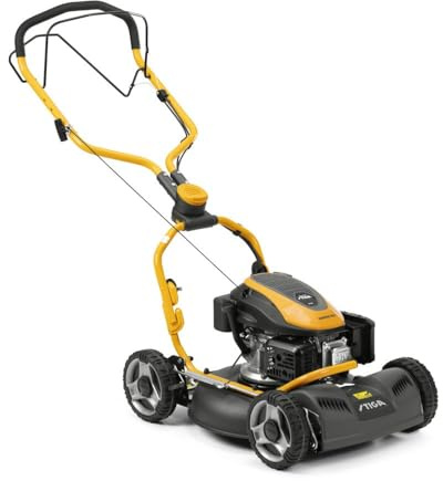 STIGA Multiclip 750 S Tagliaerba a Scoppio, 166 cc, 48 cm – Mulching Integrato, Trazione Anteriore – Prati fino a 1.700 m²