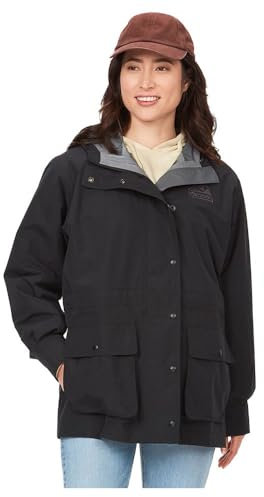 Marmot Damen Wm's 78 All Weather Parka, Wasserdichte Regenjacke, winddichter Regenmantel, atmungsaktiver, faltbarer Hardshell Windbreaker, ideal zum Fahrradfahren & Wandern