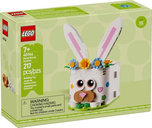 LEGO 40764 - La Surprise du Lapin de Pâques - Jouet pour Enfant pour Pâques à partir de 6 Ans
