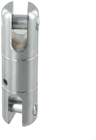 Conector de cuerda de alambre giratorio de acero de aleación para tracción de cable subterráneo de alta intensidad 1T 3T 5T (1T)