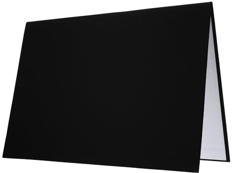 ELAYARD Pannello Riflettente Pieghevole in Cartone A3 per Fotografia Prodotti e Gioielli, Accessorio Fotografico Multiuso 3 Lati Colorati, Diffusore Luce per Studio e Still Life