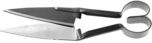 BERGER Schafschere 2722 | 15,5 cm geschmiedete Klingen mit Herzfeder | Profi Gartenschere für Schafschur & Formschnitt | Gartenwerkzeug | Buchsbaumschere für Links- und Rechtshänder | Made in Germany