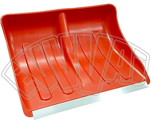 PALA SPINGINEVE CON PROFILO IN METALLO 40X50 CM SPALA NEVE BADILE SENZA MANICO