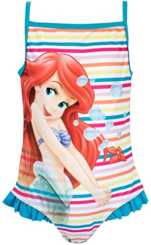 Disney Bañador De Sirena Bañador La Sirenita | Traje De Baño para Niña | 4-5 Años