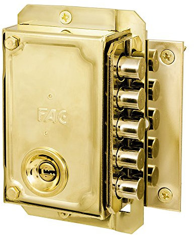 FAC 11005 - Cerradura s-90 derecha dorada