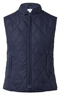 Horze Klassische Steppweste für Damen und Mädchen,Marineblau (PDB), 122/128