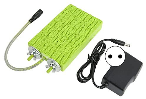 Topiky Plate-Forme Chauffante pour Perchoir à Oiseaux, Température Constante 5 W sans Danger pour Petits Animaux de Compagnie, Accessoires de Cage, Jouets d'exercice pour Perroquets, Perruches,(EU)