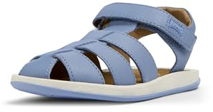 Camper Unisex Kid's Bicho 80177 T-Strap Sandal, Medium Blue 075, 38 EU
