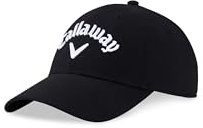 Callaway Golf Unisex Junior Tour Cap 2024 Verschluss, Black/White, Einheitsgröße EU