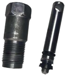 Ronyme Pompe Hydraulique pour Cric Générique, Kit de Réparation pour Pompe à Cric 20T, Double Joints en Métal Renforcé, Accessoires de Rechange, pour Entretien et Réparation Automobile, Longueur 50mm