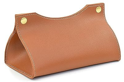 Kosmetiktücher Box 2 stücke PU Leder Tissue Box Halter Desktop Einfache Serviette Box Küche Lagerung Papier Box Organisatoren for Wohnzimmer für Esszimmer Badezimmer Schlafzimmer(6)