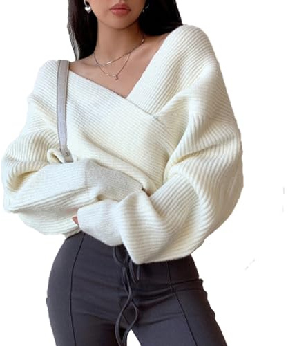 Cardigan d'hiver pour femme - Chaud - Court - Automne - Manches longues - Épaules dénudées - Couleur unie - Pull à capuche - Lilas