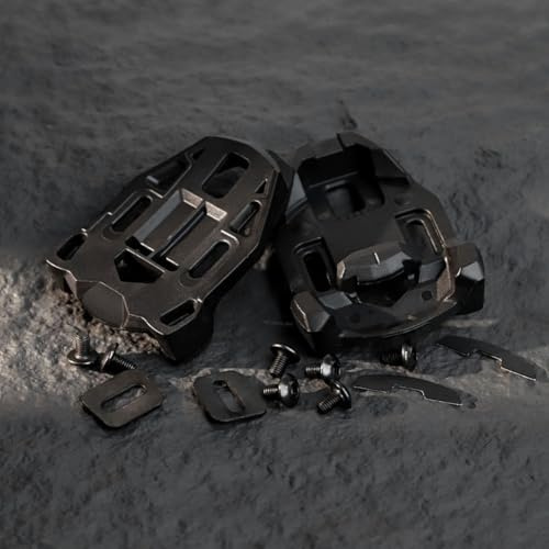 Tacchetti per pedali per bici da strada, compatibili con Time for Xpresso per Xpro Iclic 0/5 gradi Road Cycling Cleat Set di accessori di ricambio