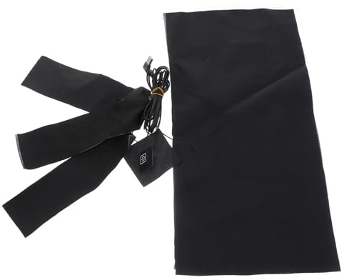 EXCEART Piastra Elettrica Riscaldante in Materiale Carbonioso Nero Riscaldamento Rapido e Morbido al Tatto per Cuscini e Guanti, per Abbigliamento Invernale