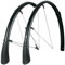SKS GERMANY BLUEMELS MATT 28 35MM BLACK SET Schutzblech-Set, Fahrradzubehör (aus robuster Sandwich-Konstruktion, ASR-Sicherheitssystem, stabil und biegesteif, V-Streben mit festen Brücken), schwarz