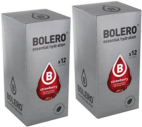Bolero Drinks Strawberry 24 x 9G 9G (paquete de 24)