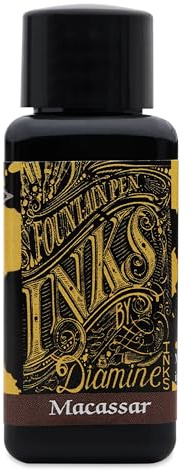 Diamine 30ml Macassar fountain pen ink bottle